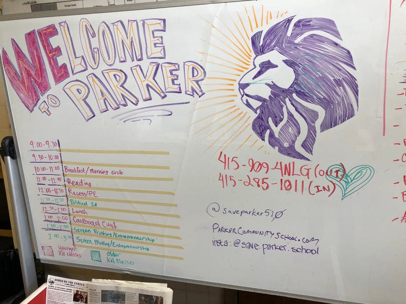 Volunteers occupying Oakland’s Parker Elementary School vow to continue their campus takeover, even into the school year.
