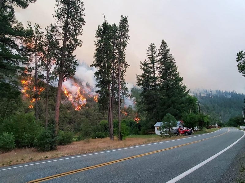 A TV news crew is facing criminal action from the Siskiyou County Sheriff’s Office after bringing a civilian into the McKinney Fire evacuation zone.