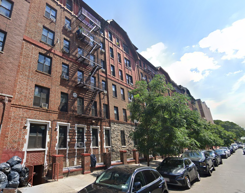 The boy fell from the fifth floor of a six-story building at East 21st Street and Church Avenue