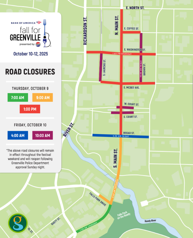 City of Greenville FB page