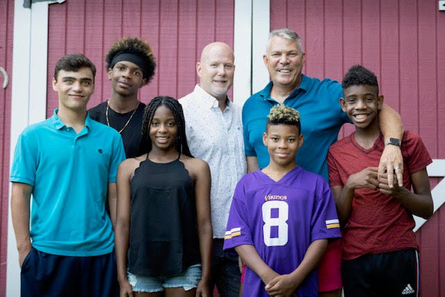 Comfort Cases Founder Rob Scheer and his family