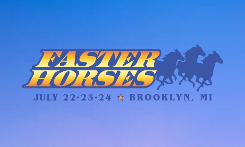 Faster Horses in Brooklyn, MI on July 22 - 24
