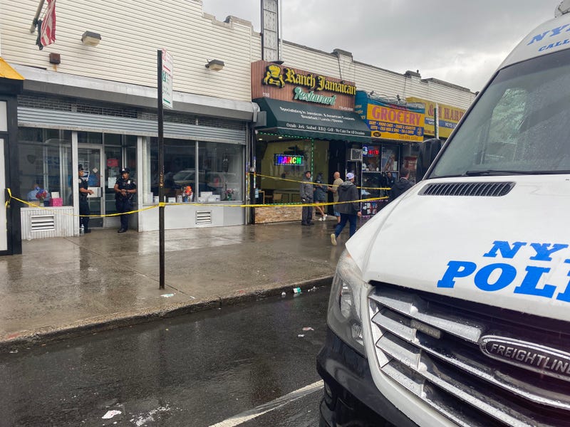 THe USPS store on Castle Hill Avenue in the Bronx was the scene of a Tuesday morning heist, police said. 
