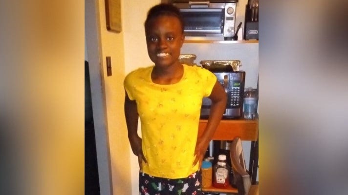 Janae Kalia-Henry, whom Pennsylvania State Police say was abducted in a silver Chevrolet Traverse in Reading early Wednesday morning.