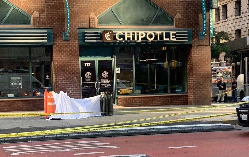 Police continued to investigate into the morning on the border of Gramercy and the East Village