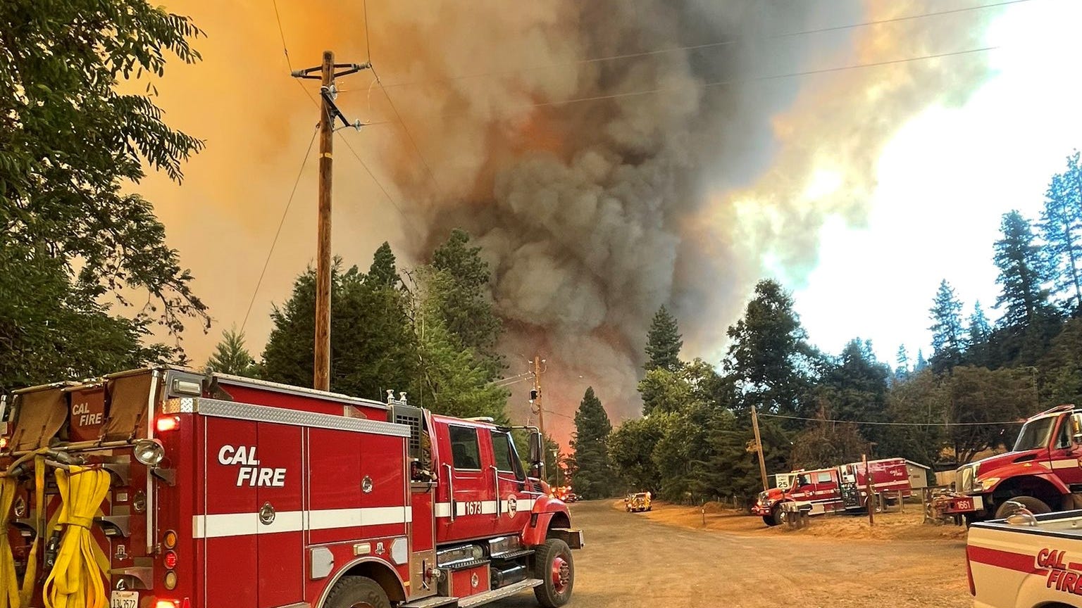 Mosquito Fire balloons in Tahoe National Forest threatening Gold Rush town