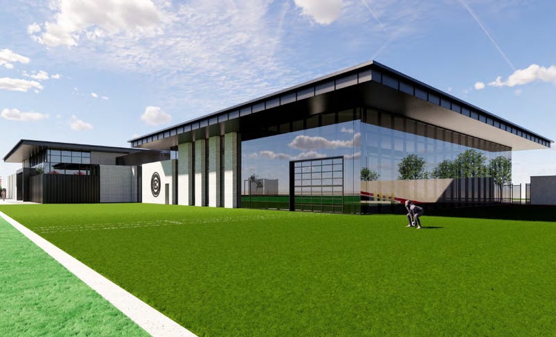 Chicago Fire training facility illustration