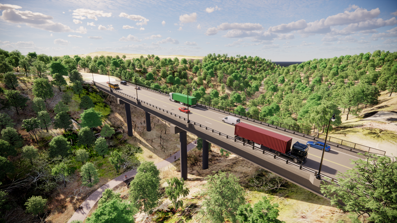 Fern Hollow Bridge Rendering