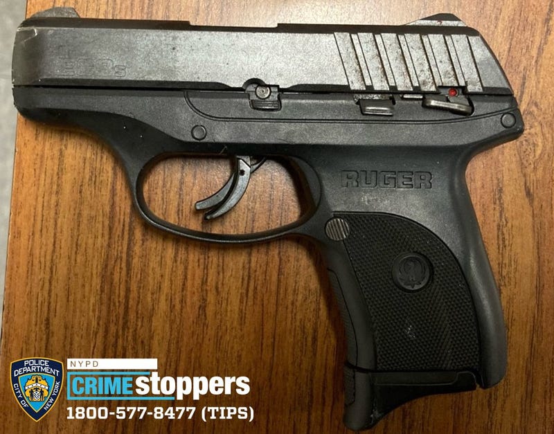 Gun recovered at scene of shooting