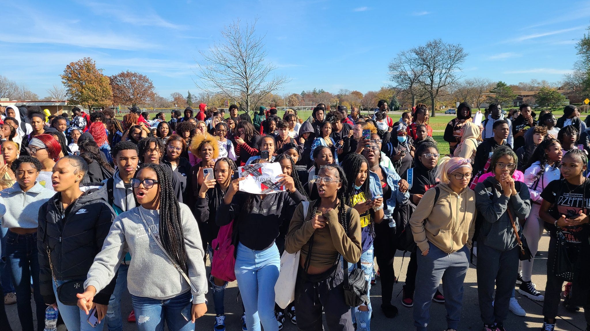 Students walk out of south suburban school amid sexual assault investigation