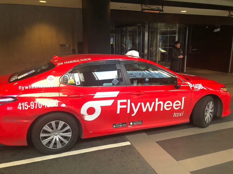 Long-time ride hailing rivals Uber and Flywheel are partnering up, meaning the next Uber ride you take in San Francisco may be in a taxi cab.