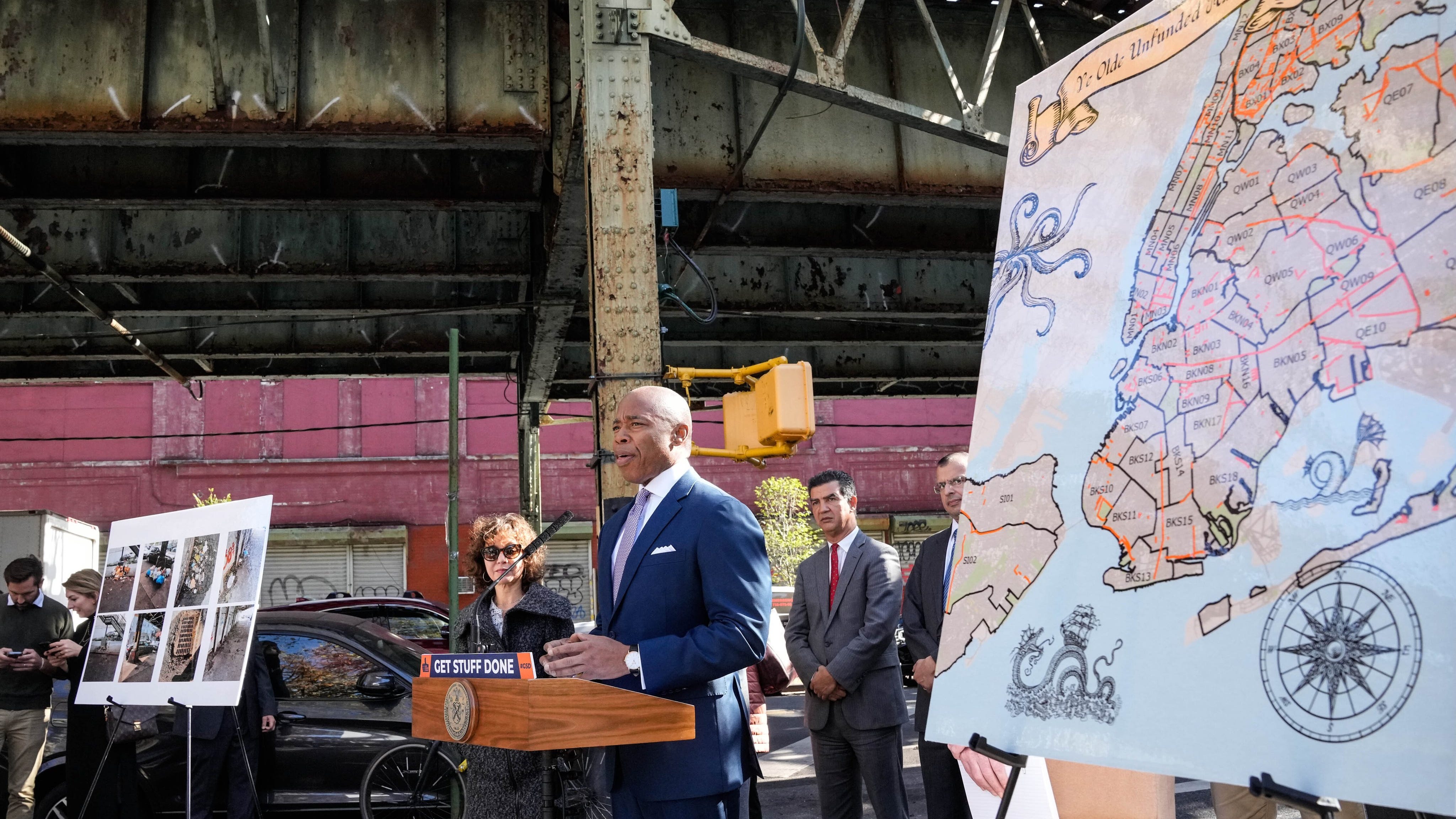 Adams vows to 'Get Stuff Clean' with new citywide clean-up initiative