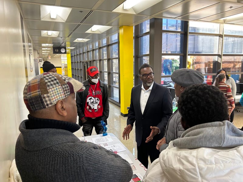 Cook County Commissioner Brandon Johnson