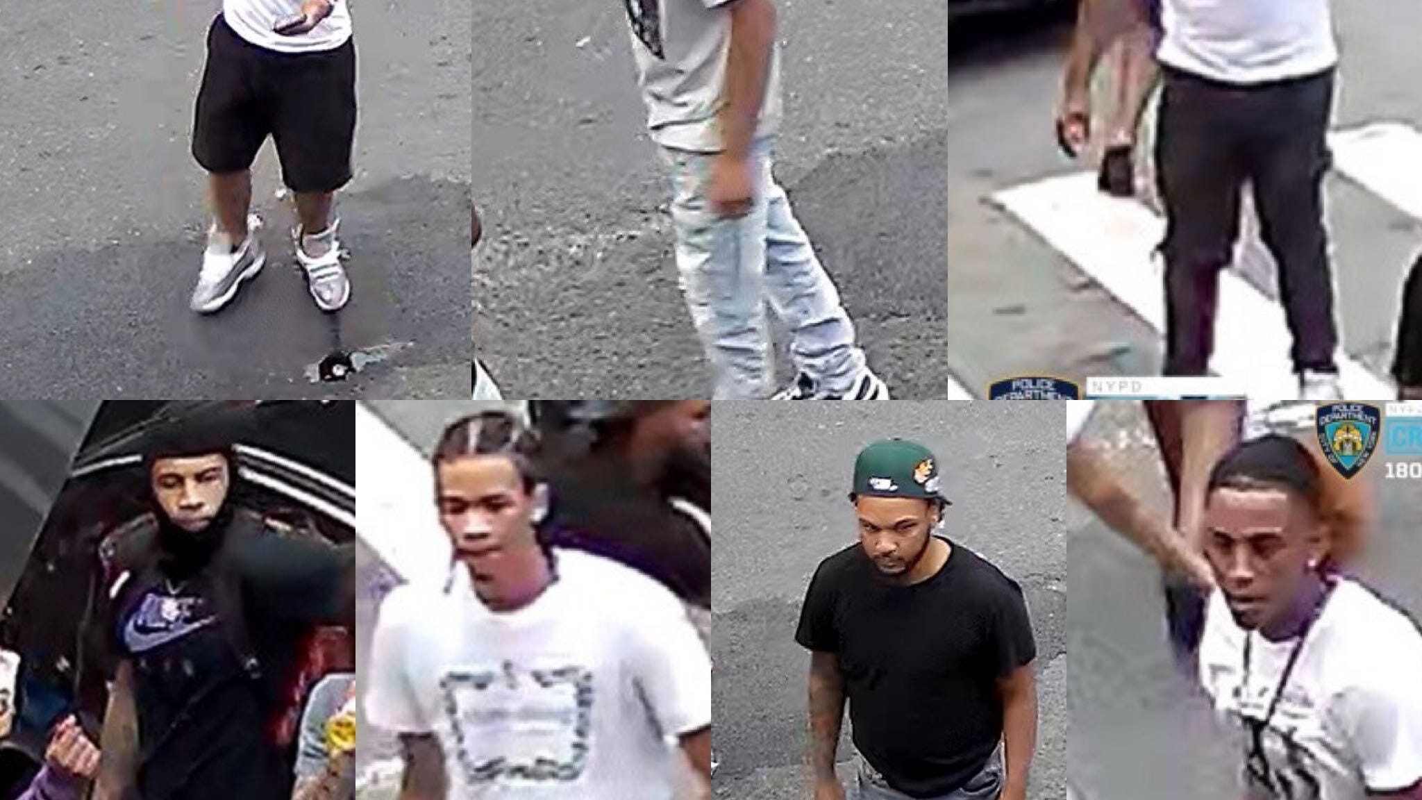 VIDEO: 7 men sought for throwing glass bottles at NYPD officers in the Bronx