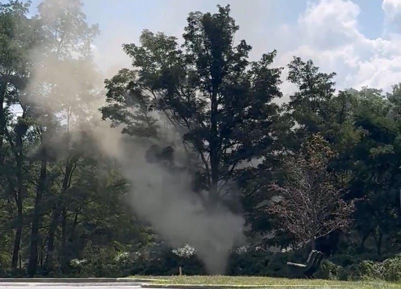 A gas leak in northwest Indiana caused an hourslong shutdown on Interstate 94 Tuesday.