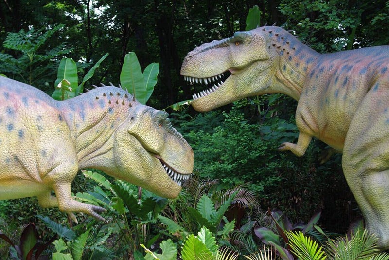 The Philadelphia Zoo is preparing to reopen with a new exhibit featuring 24 life-sized animatronic dinosaurs.
