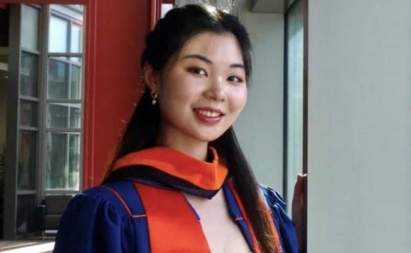Eva Liu, a recent University of Illinois graduate, who was killed in 2023 near Germany's famed Neuschwanstein castle.