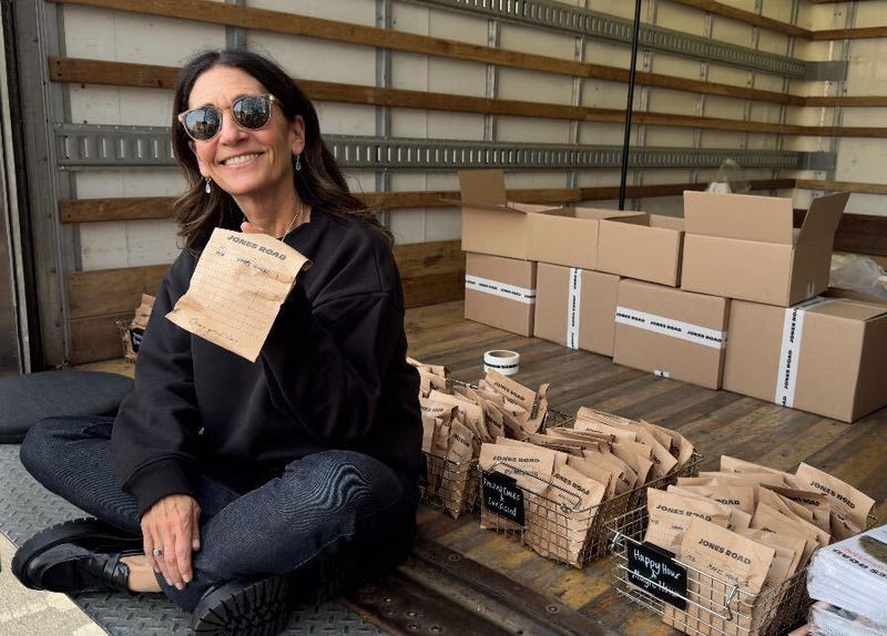 Makeup mogul Bobbi Brown smiles for a photo during a recent trip to her newest Chicago store in the city's Bucktown neighborhood.
