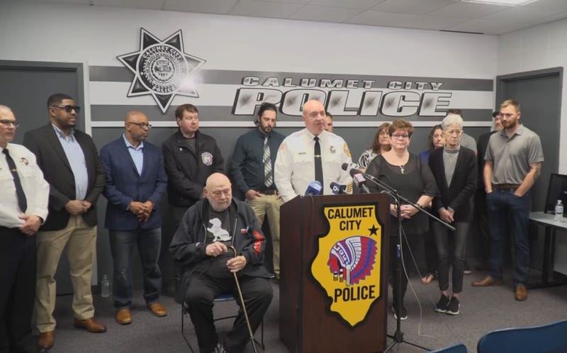 Calumet City detectives were joined by family members of a 1966 murder victim on Monday to announce charges in a decades-old cold case.