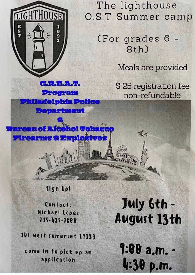 GREAT summer camp flyer