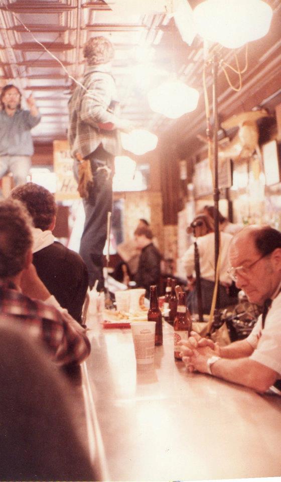 Filming at Original Oyster House
