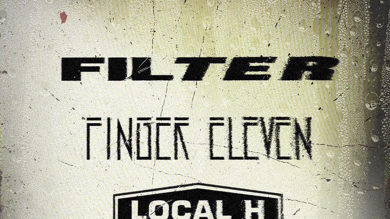 Filter, Finger Eleven, and Local H at the Caverns!