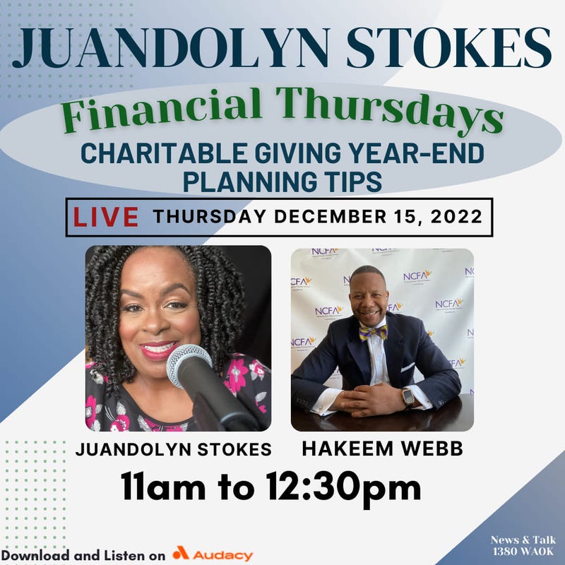 Financial Thursdays: Charitable giving year-end planning tips
