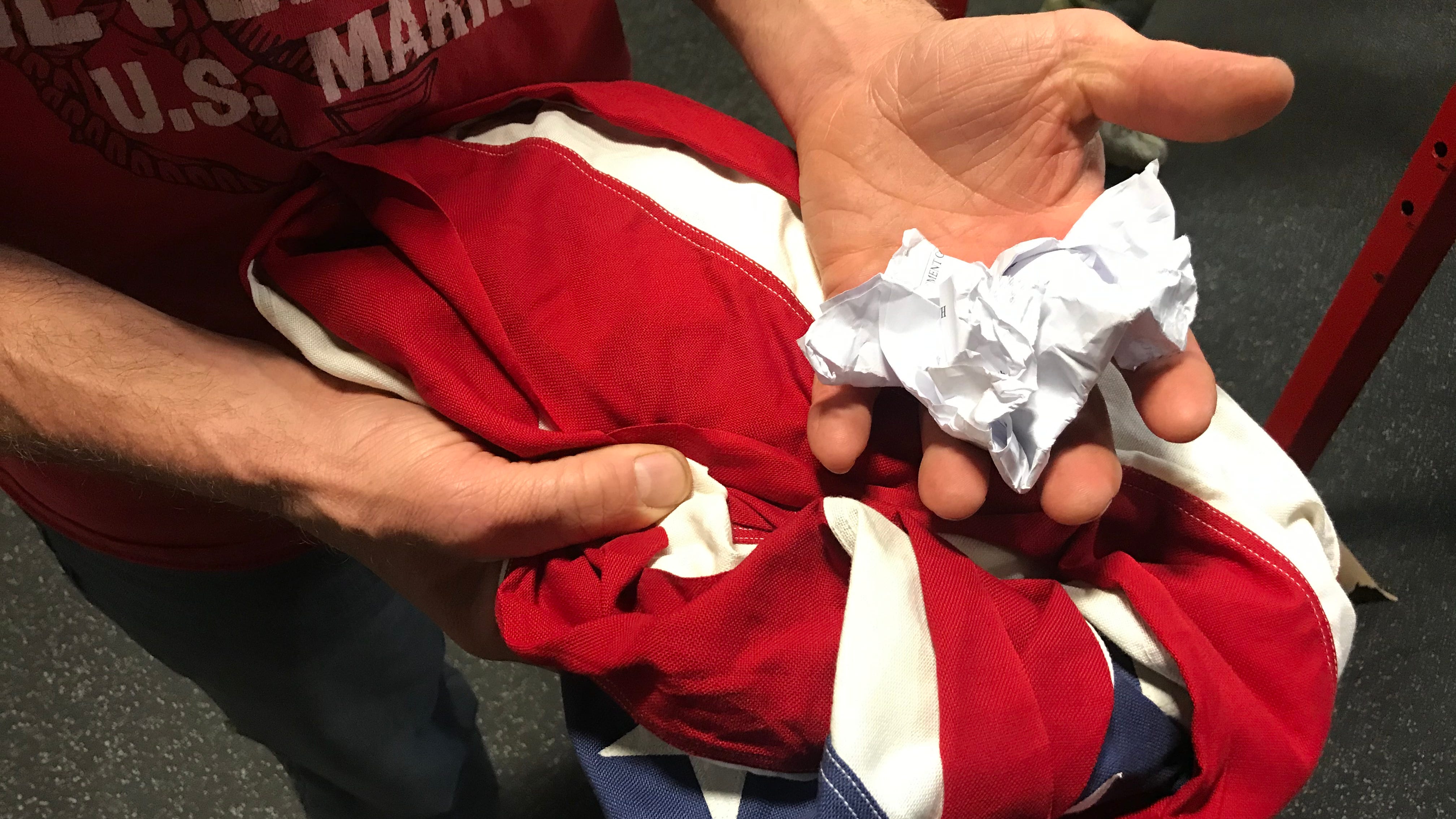 "Come and get it." Gym owner rips up $15k fine LIVE on Fox News