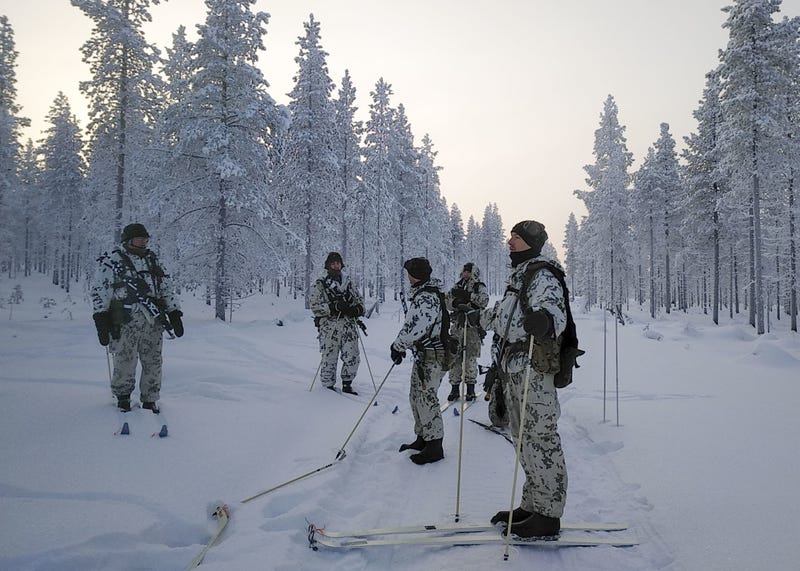 Finnish winter warfare training