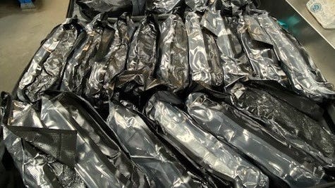 PICS: 90 pounds of weed found in checked bag at JFK Airport