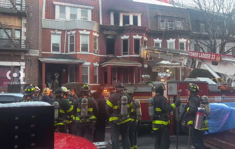 More than 100 members of the FDNY responded to the scene