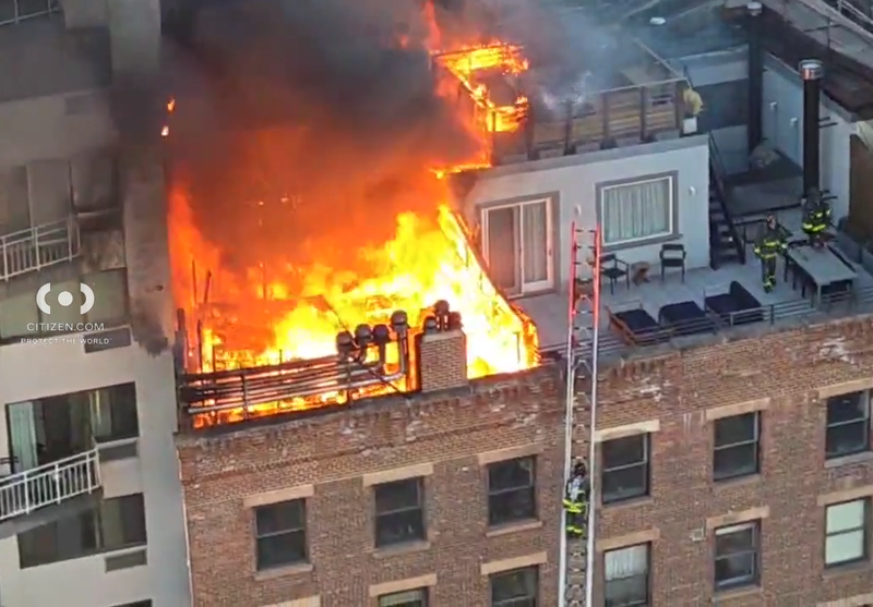 Firefighters battled the blaze for several hours on Feb. 26, 2025