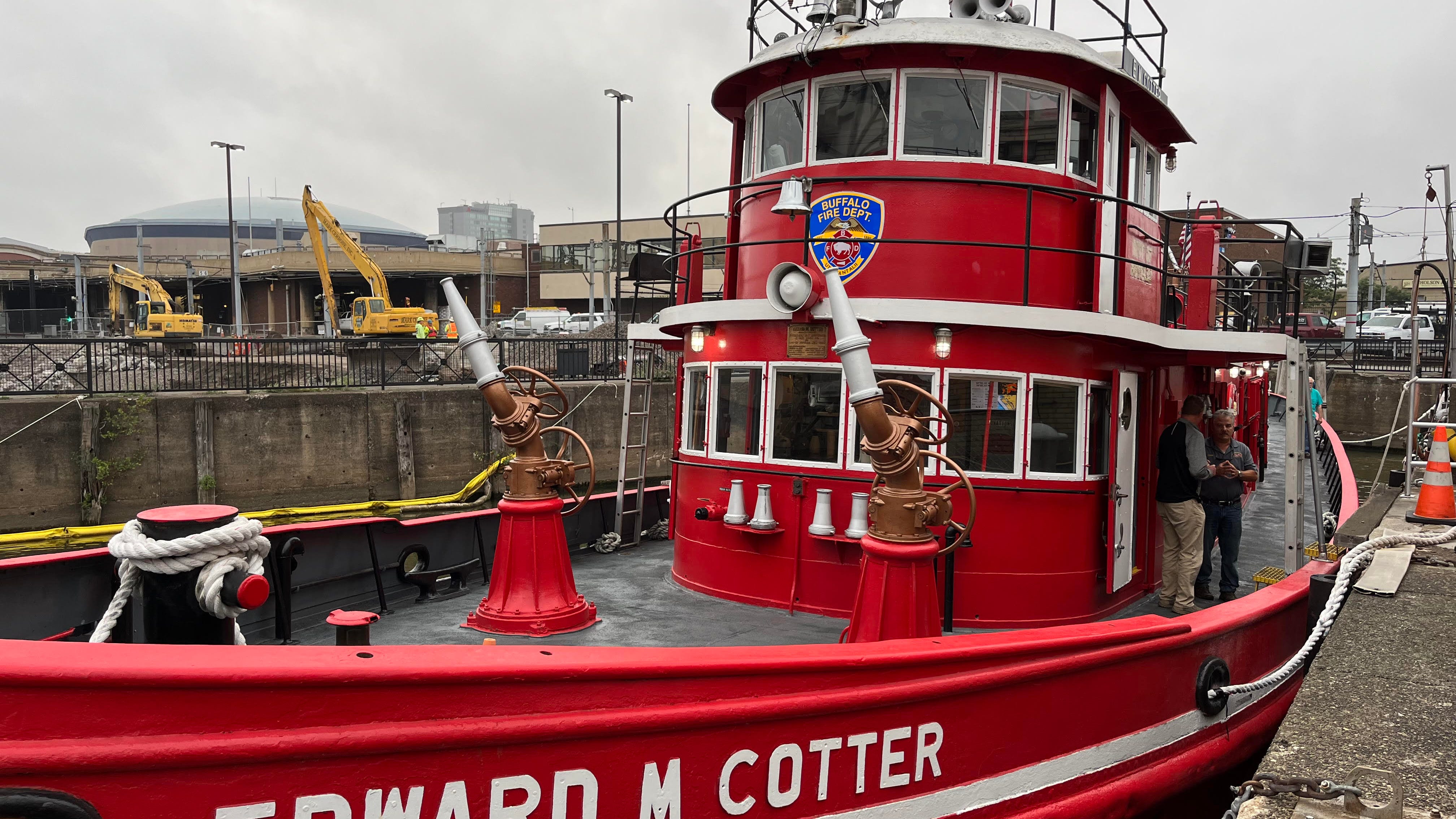 Capital campaign announced for Fireboat Cotter
