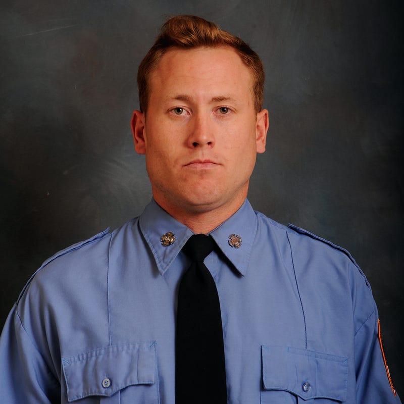 Firefighter Timothy Klein