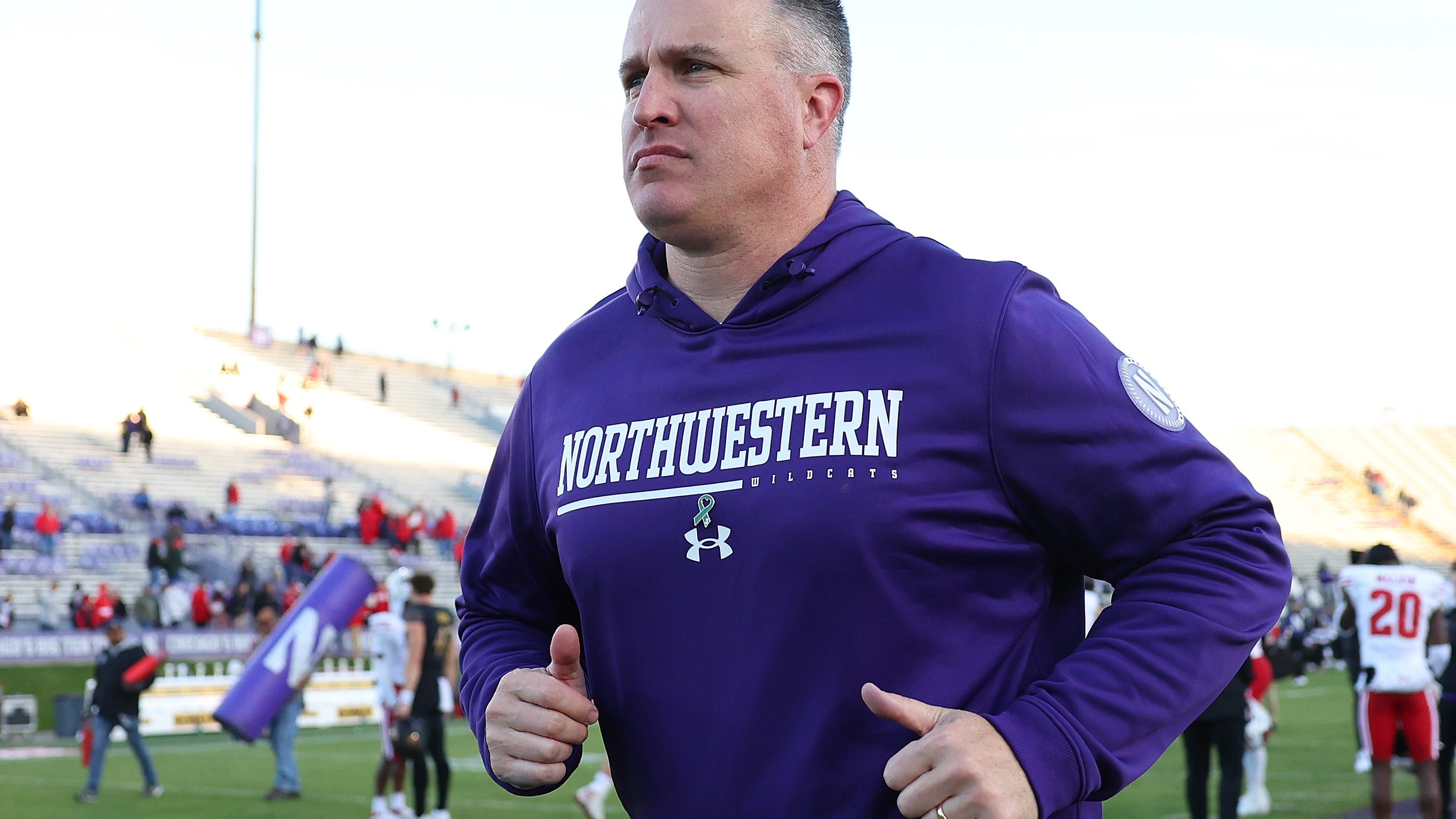 Northwestern dismisses football coach Pat Fitzgerald amid hazing scandal