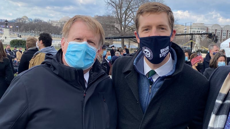Allegheny County Executive Rich Fitzgerald and Pennsylvania Representative Conor Lamb