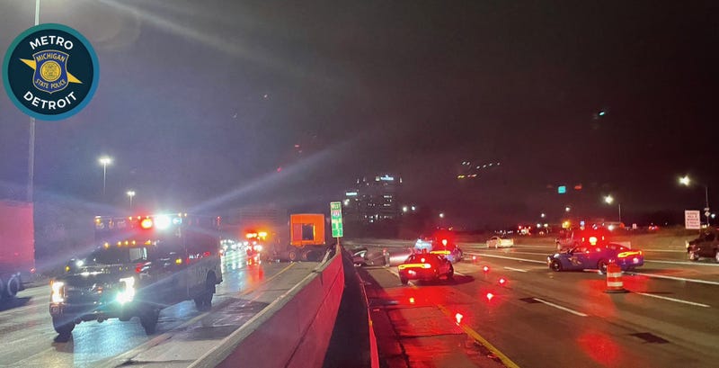 Michigan State Police said it best: "Hate to start the morning like this but…." a semi truck crash is causing major traffic troubles for drivers heading east, but especially going west on I-696 in Southfield Wednesday morning.