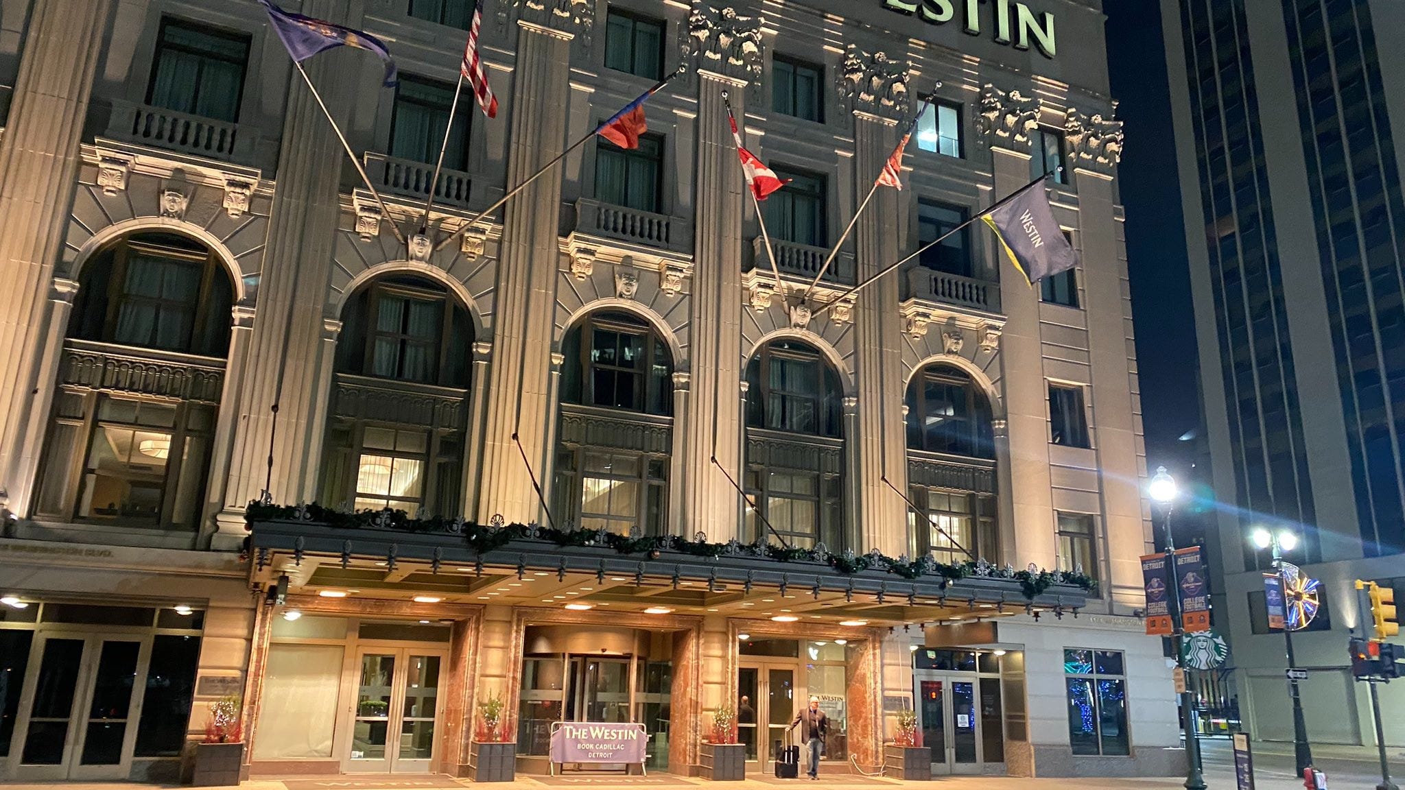 'Another example of just senseless violence': DPD says quadruple shooting outside Westin Hotel in Detroit stemmed from earlier argument between victims, suspects