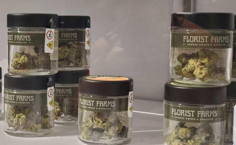 Cannabis flower for sale at Cannabis Co. on Dec. 29, 2022
