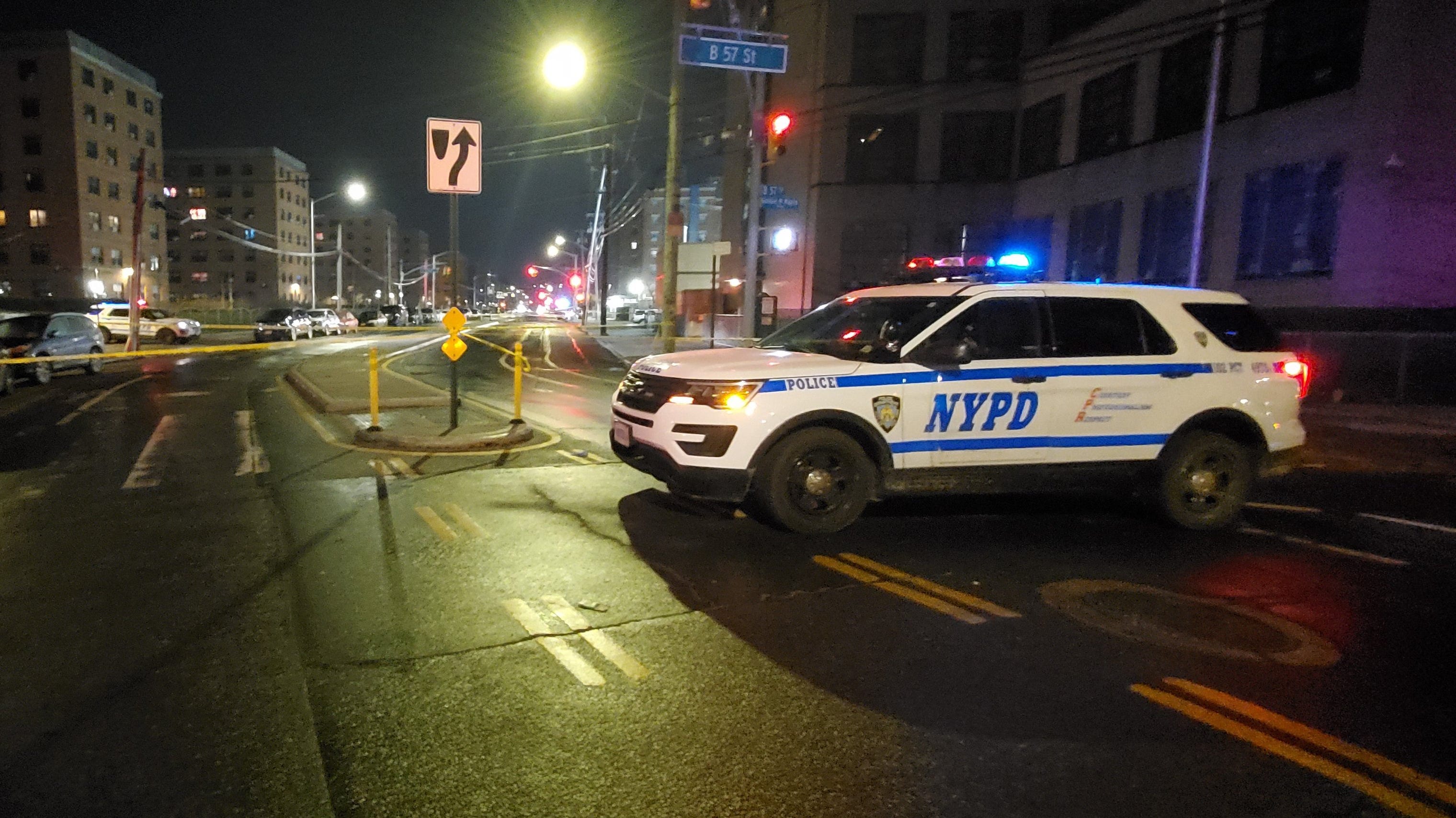 Armed man fatally shot during 'violent struggle' with NYPD officers in the Rockaways