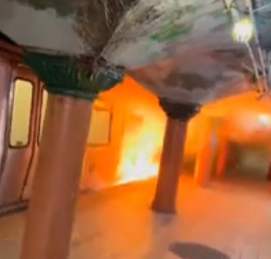 Service restored after fire on PATH train injures 13