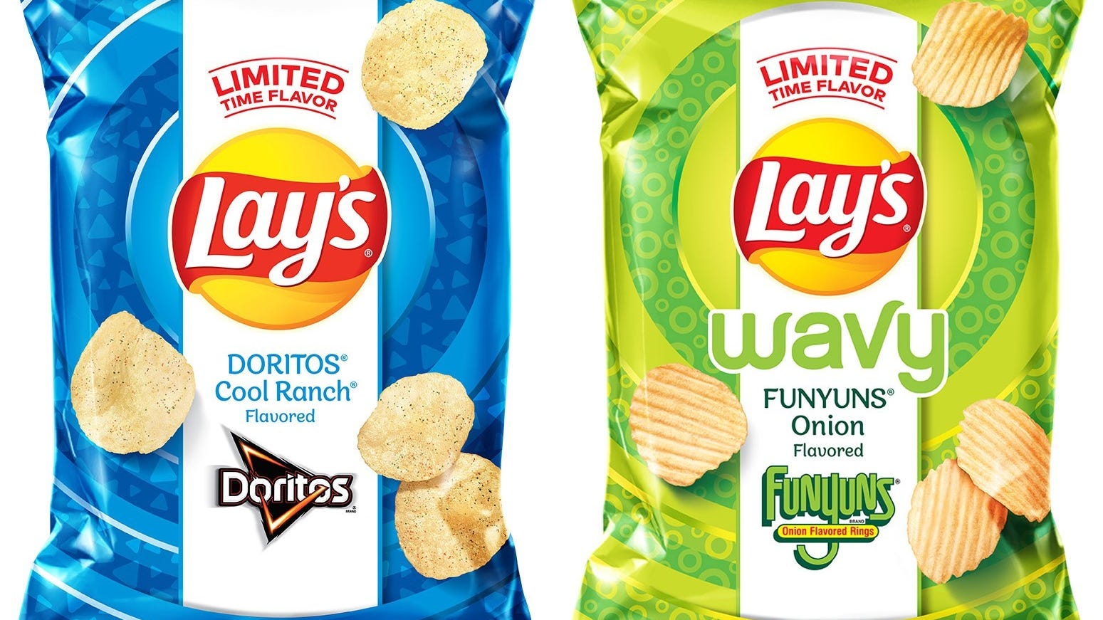 Lay's newest potato chips taste like Cool Ranch Doritos, Funyuns