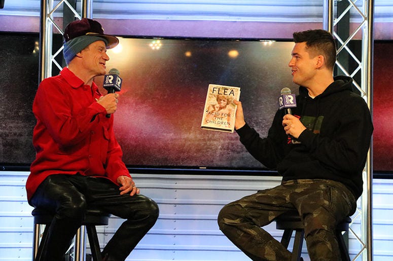 flea at wnyl studios