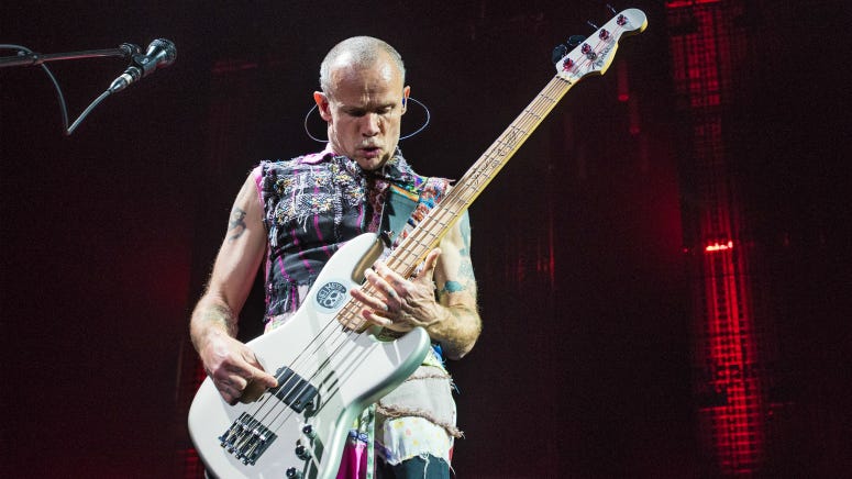 Flea Pays Tribute to Late Red Hot Chili Peppers Bandmate