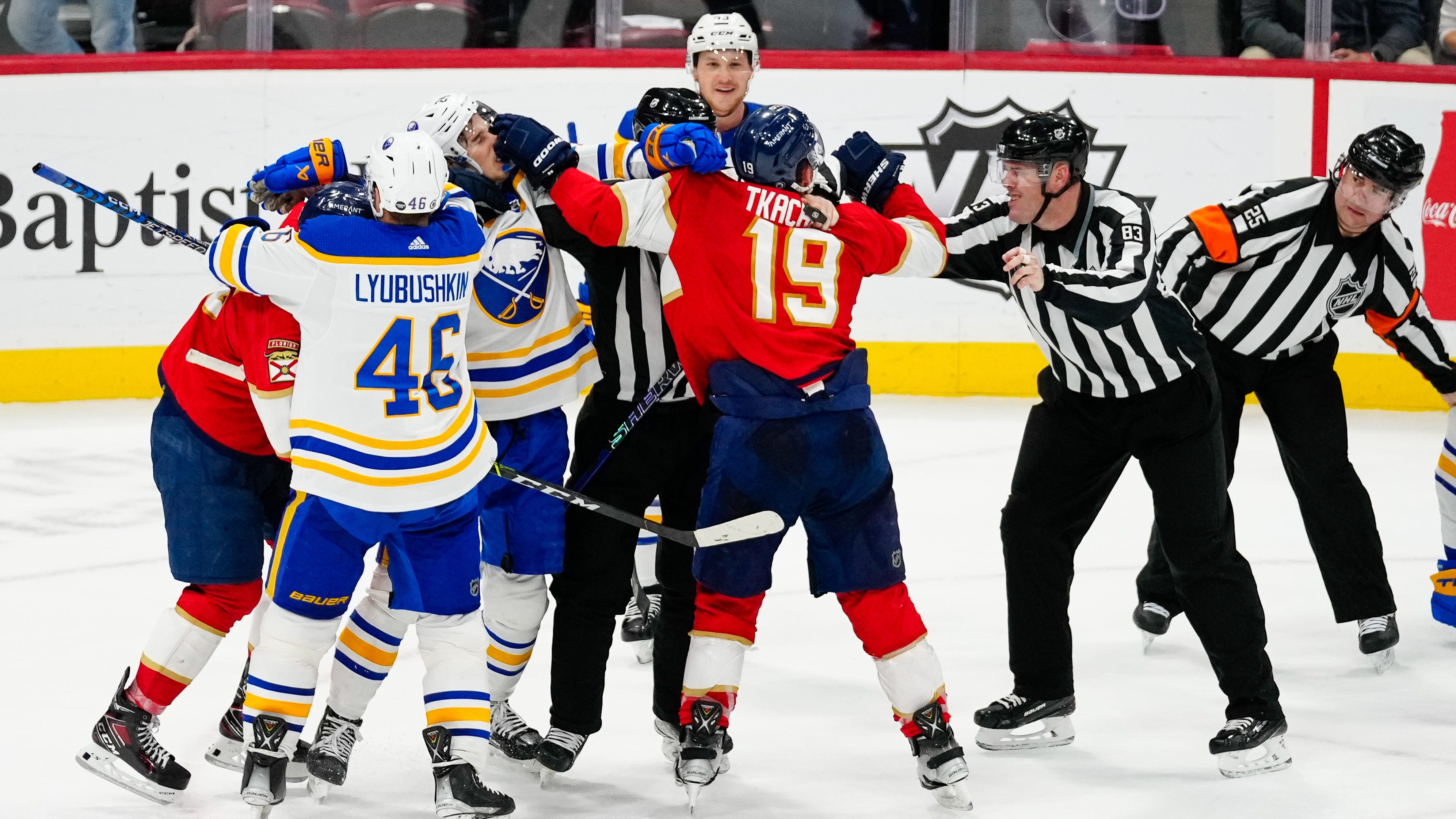 Sabres head to Florida fighting for a playoff spot