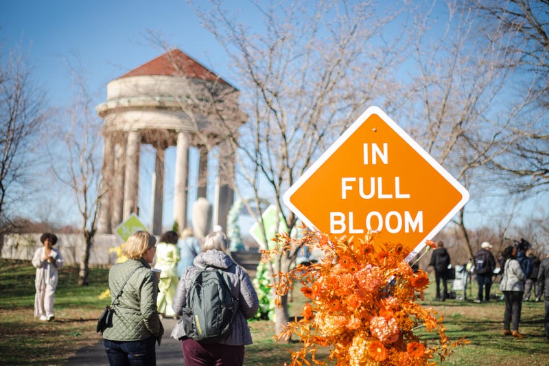 In Full Bloom sign