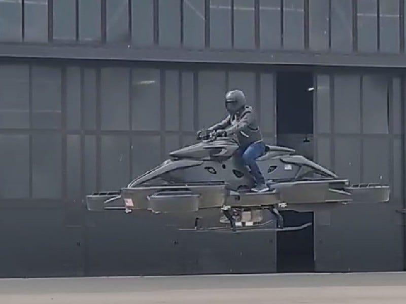 Flying car at North American International Auto Show in Detroit