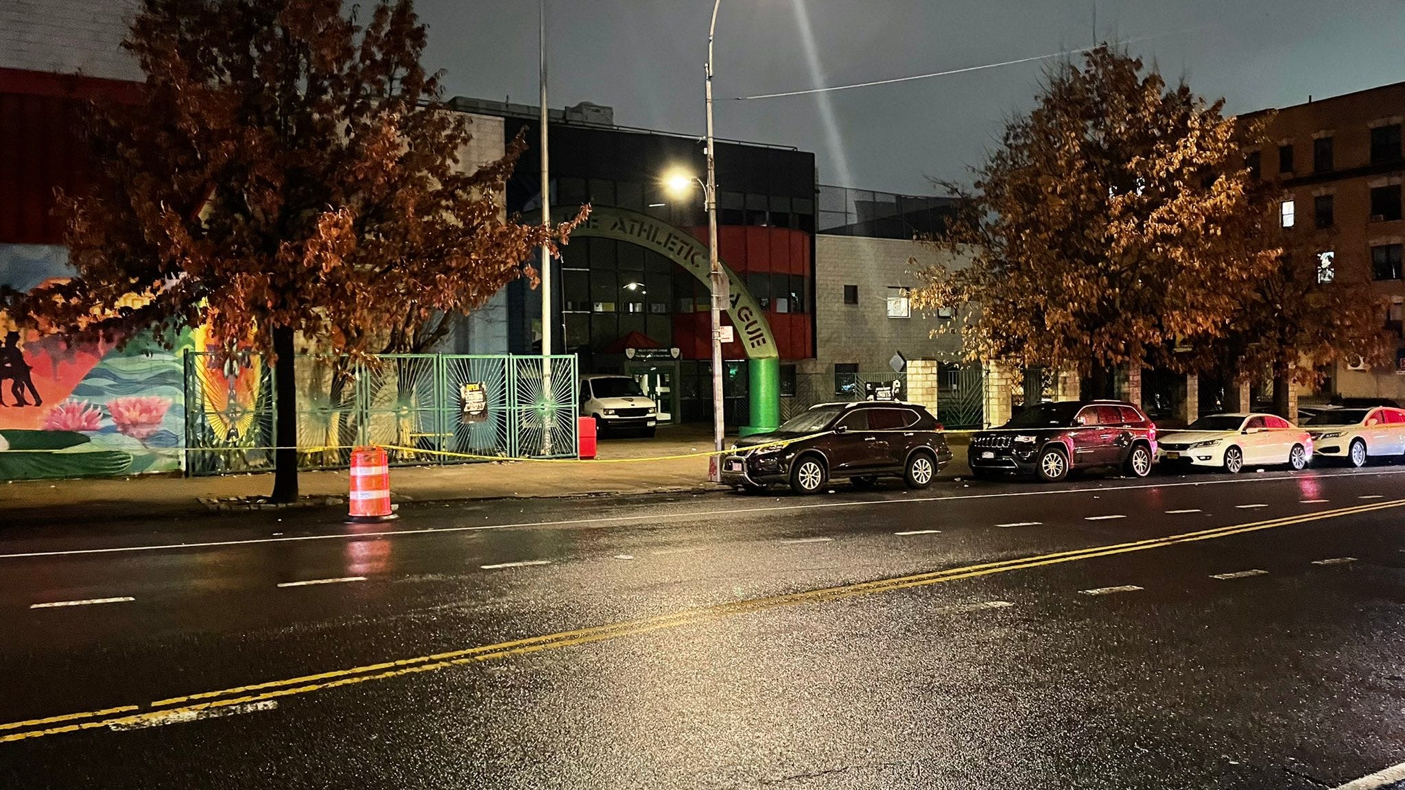 Boy, 15, dies in shooting outside Police Athletic League in the Bronx