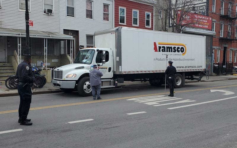 The Department of Transportation was at the scene following the crash