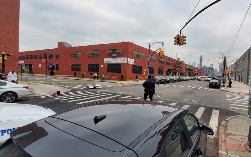 An investigation into the crash continued at the scene into the morning